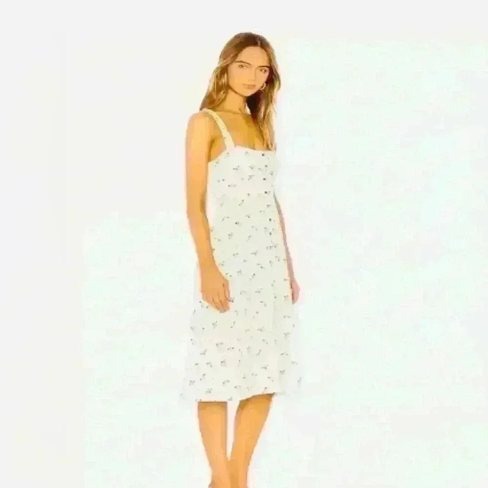 NWOT WE WORE WHAT HARPER FLORAL DRESS
